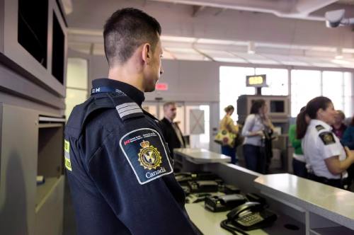 border services at airport